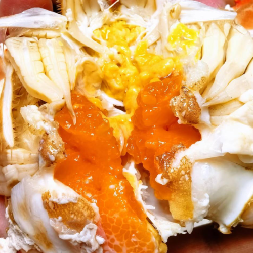 Superior Jumbo Swimming Crab: Bursting with Rich, Creamy Roe and Tomalley